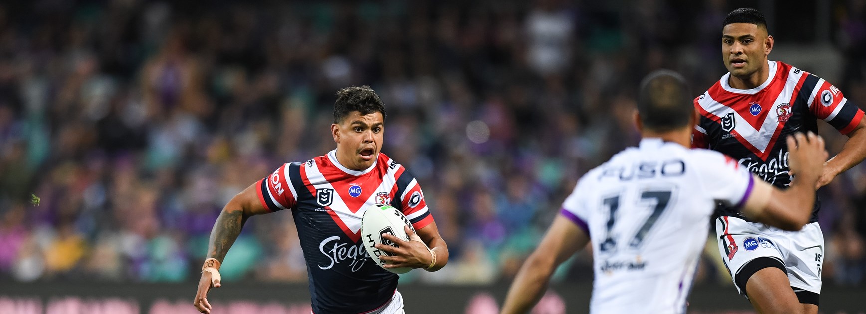 Roosters centre Latrell Mitchell.
