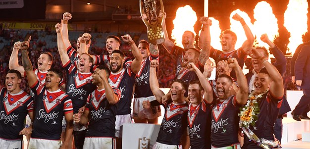 Gritty Roosters deny Raiders to win dramatic NRL Grand Final