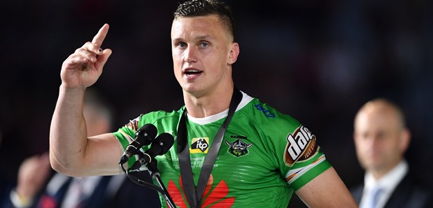 Jack Wighton wins Clive Churchill Medal