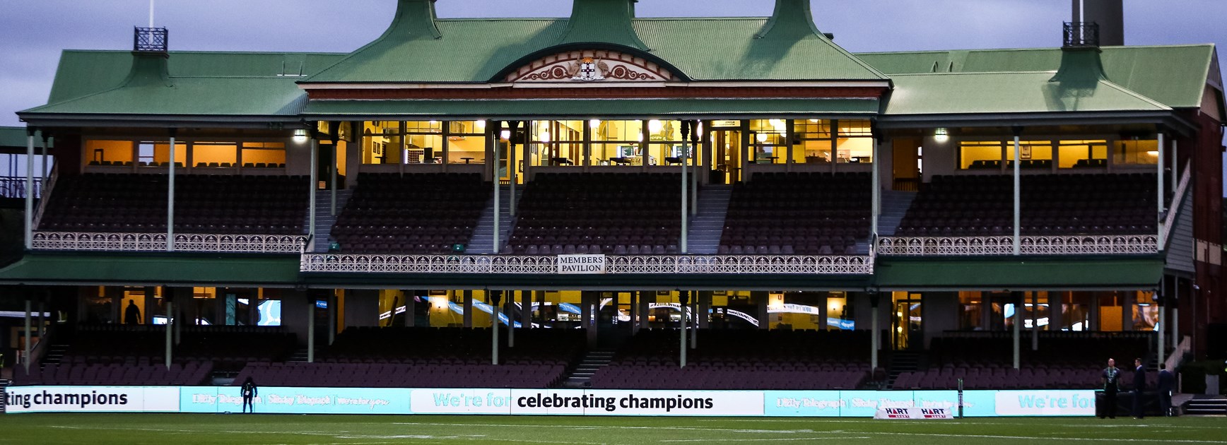 The Sydney Cricket Ground.