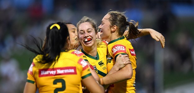Jillaroos bounce back from Nines defeat to beat Ferns