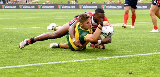 Young Kangaroos side show their class against France