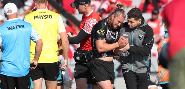 No fracture and injury not career-ending