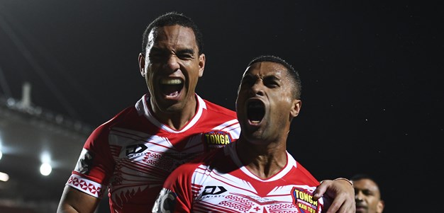 Niu stars on debut as giant-killing Tonga claim Lions scalp