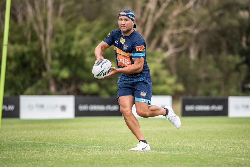 Titans halves hope Tyrone Roberts.