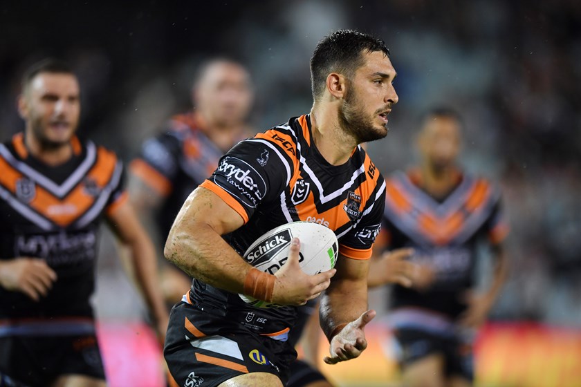 Wests Tigers backrower Ryan Matterson.