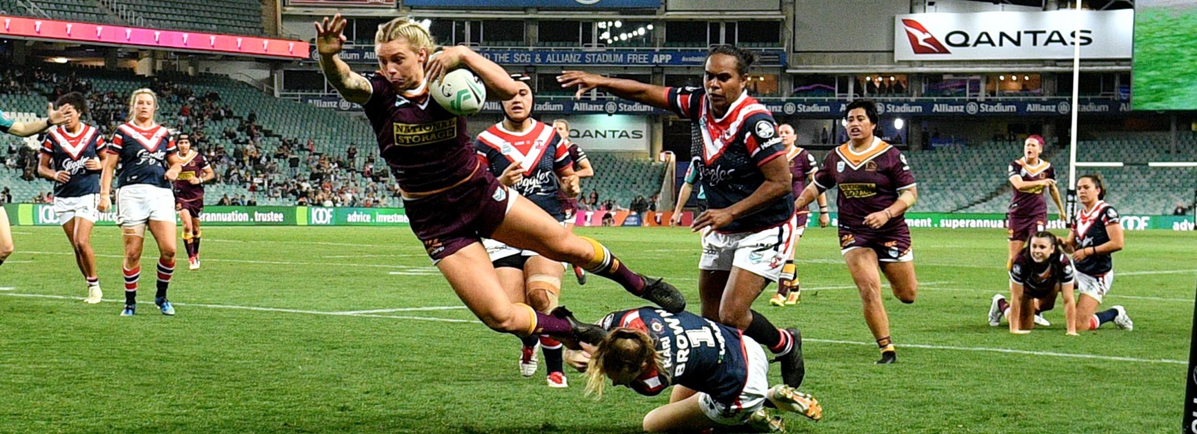 Broncos winger Julia Robinson.