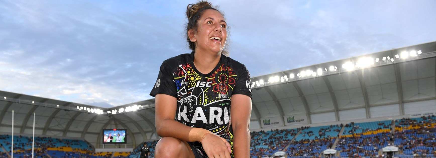 Indigenous All Stars captain Tallisha Harden.