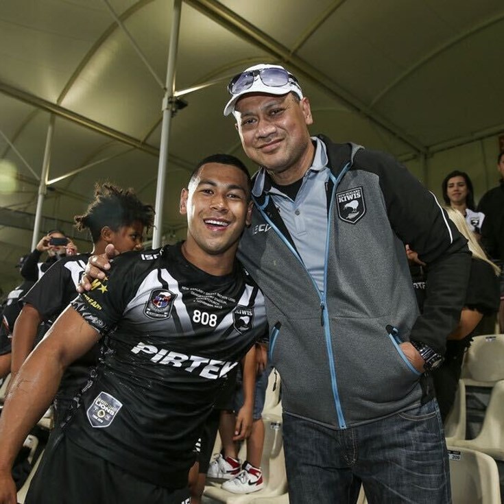 Broken-hearted Isaako mourns father's passing