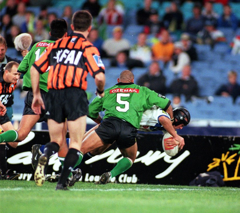 Halligan had more strings to his bow than goalkicking.