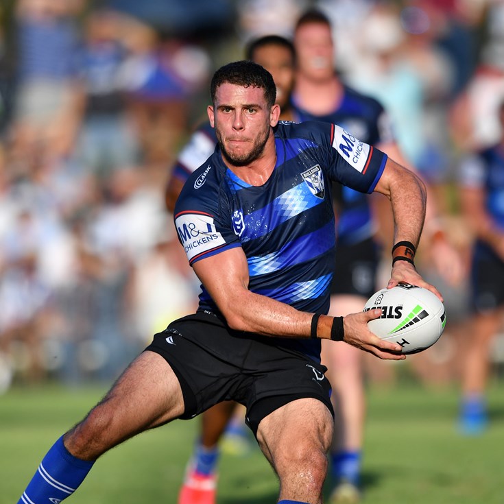 'Controlled aggression': Bulldogs forwards enjoy Raiders tune-up