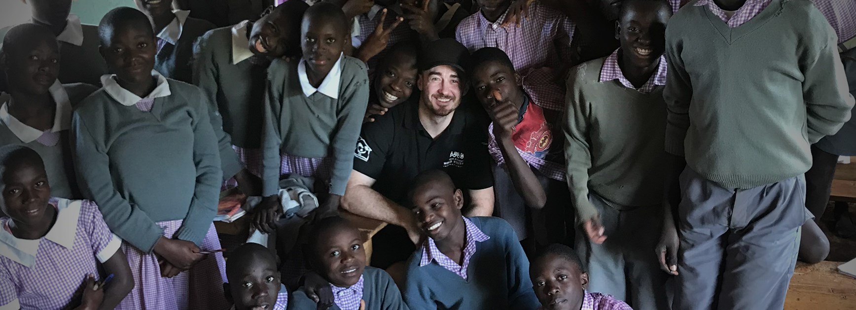 How volunteering in Kenya helped prepare Clune for a shot at the NRL