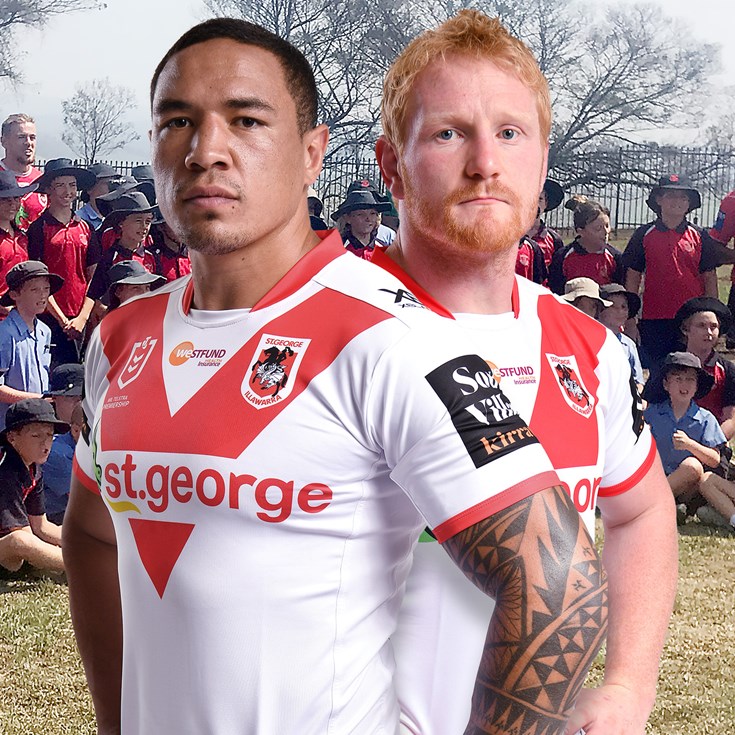 Dragons to replace goal posts burned in school fire