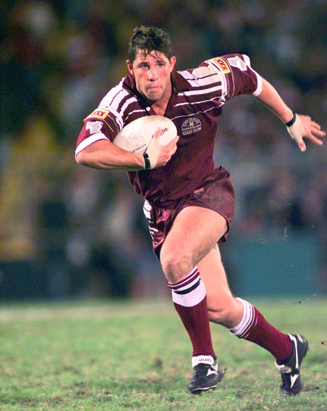 Mark Coyne stepped up in the years after 1994 for Queensland during the ARL-Super League war.