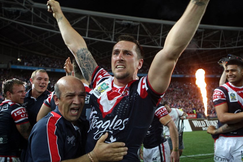 Mitchell Pearce capped a memorable 2013 season with a premiership.