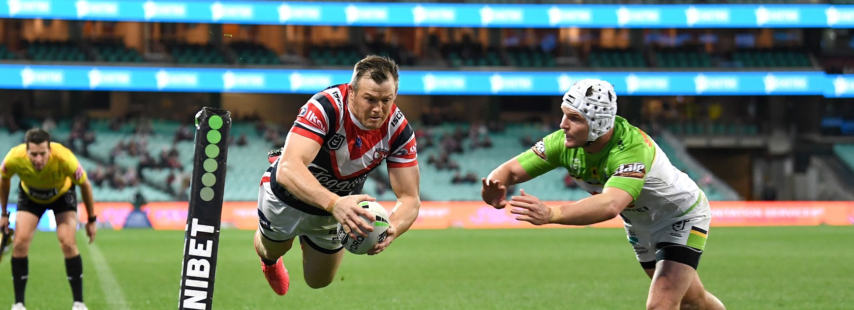 Roosters winger Brett Morris.