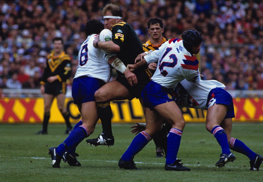 In 1994 Paul Sironen became only the fourth forward in history to make a third Kangaroo tour.