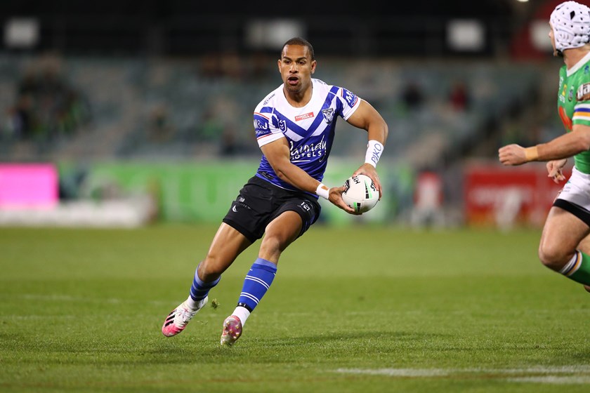 Will Hopoate looks to spark the Bulldogs in 2020.