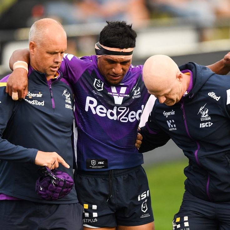 Seve suffers suspected ACL tear as Storm smash Sea Eagles
