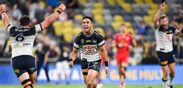Golden boot: Holmes field goal lifts Cowboys to victory over Dragons