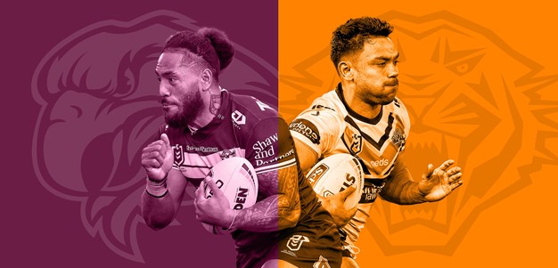 Sea Eagles v Wests Tigers: Manly lose two; Tigers reshuffle backline