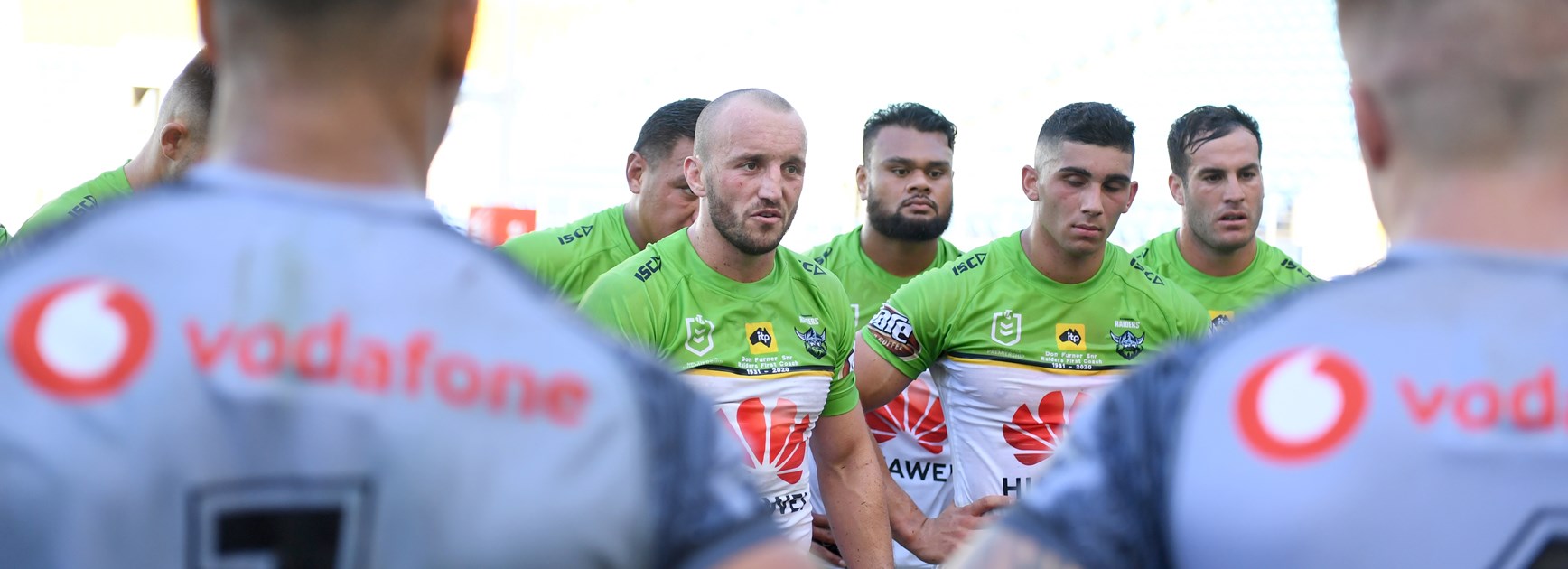 Raiders hooker Josh Hodgson.