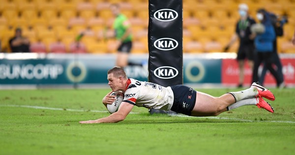 NRL 2020: Roosters prop Lindsay Collins crowing after giving his old ...