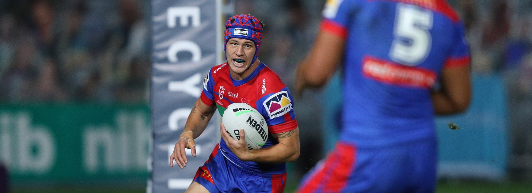 Knights fullback Kalyn Ponga.