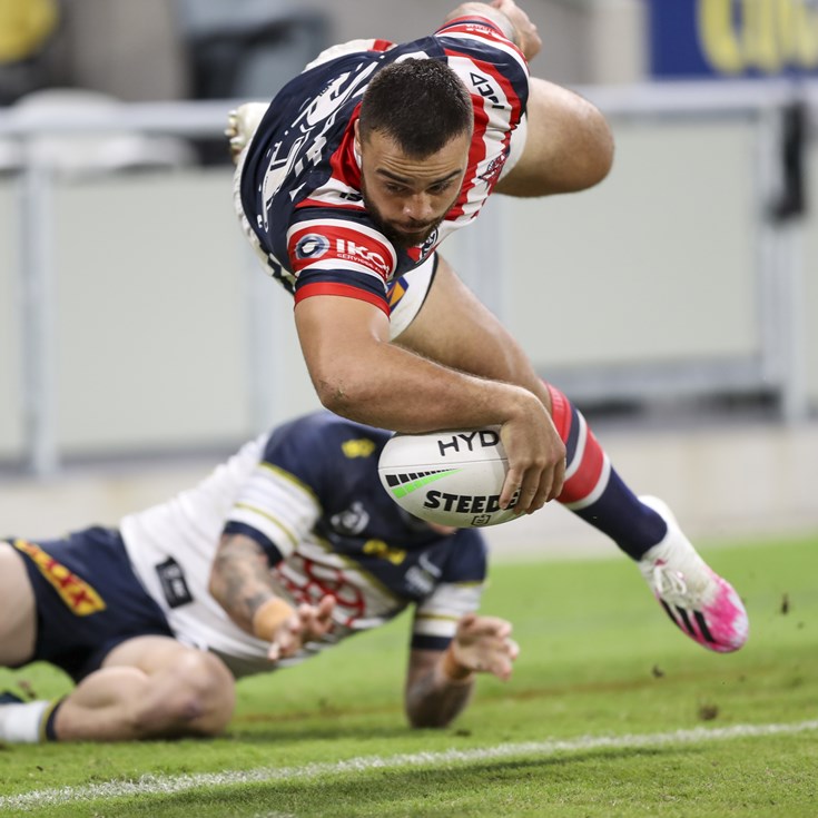 Ikuvalu scores five as Roosters rout Cowboys