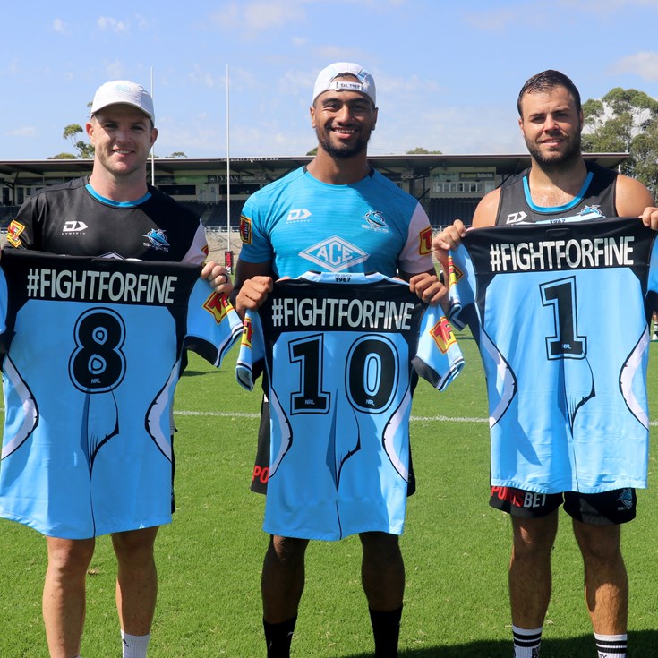 #FightForFine: Sharks dedicate Nines campaign to stricken prop