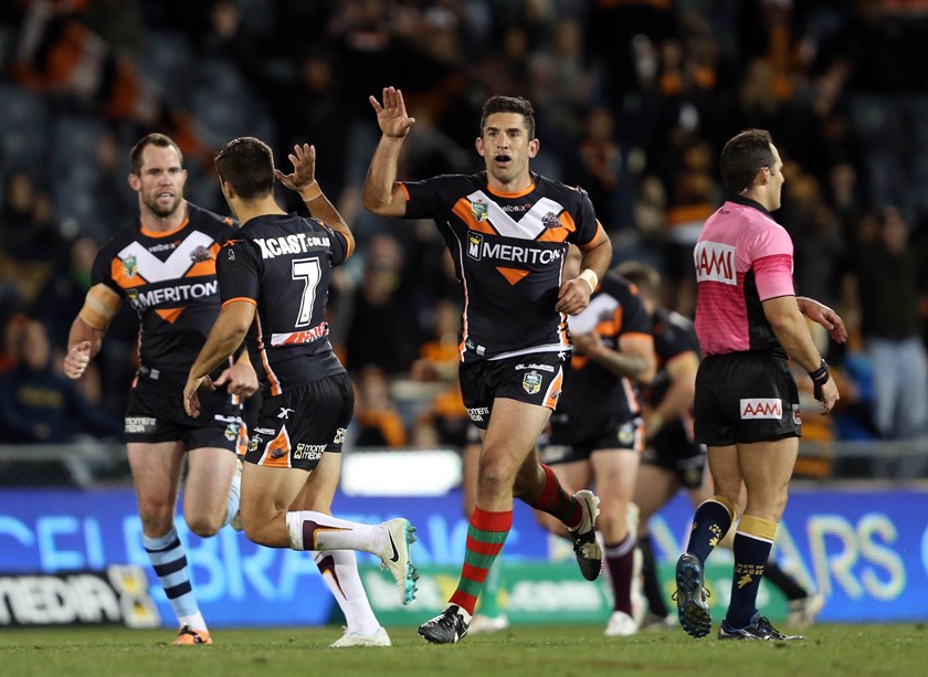 Braith Anasta at the Wests Tigers.