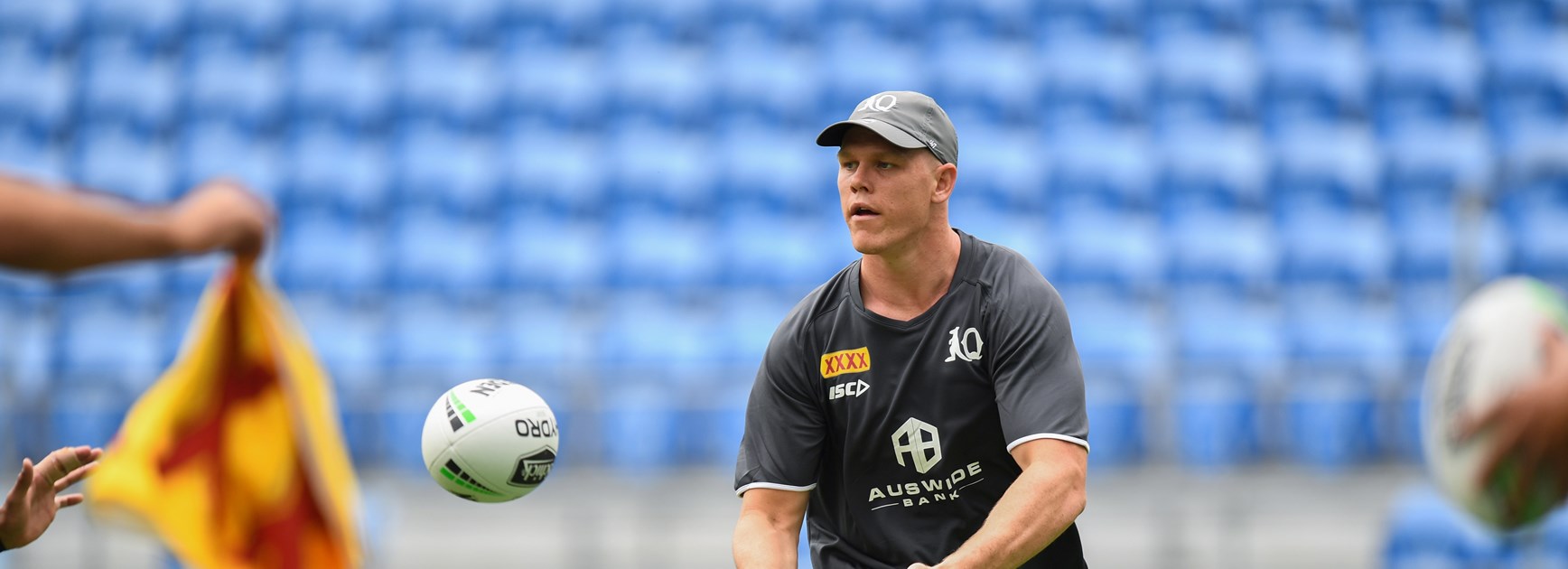 Maroons forward Lindsay Collins.