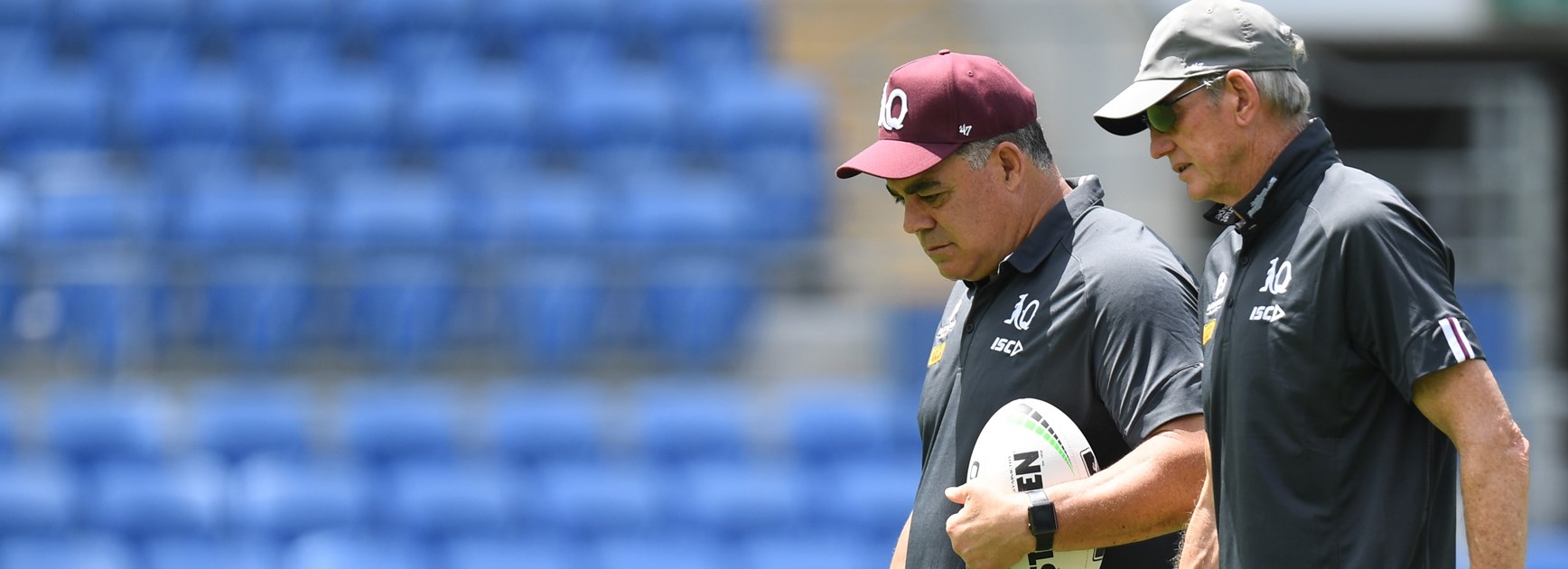 Brains trust: Mal Meninga and Wayne Bennett.