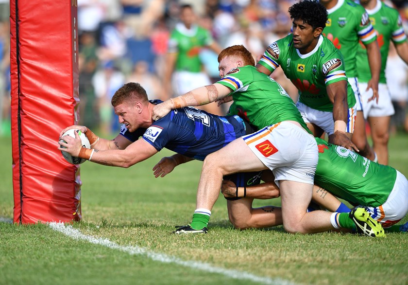Bulldogs prop Dylan Napa.