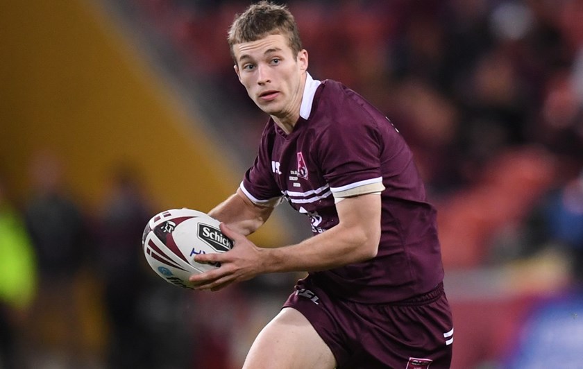 Maroons junior player Sam Walker.