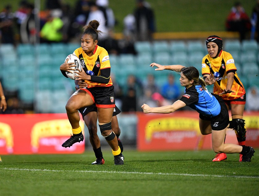 Amelia Kuk makes a break for PNG in 2019.