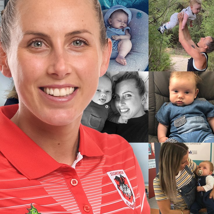 Sam helps shape maternity policy as she gears up for return