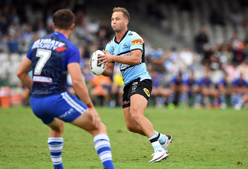 Sharks pivot Matt Moylan.