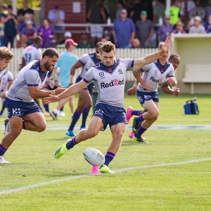 Kicking on: Papenhuyzen sets sights sky high