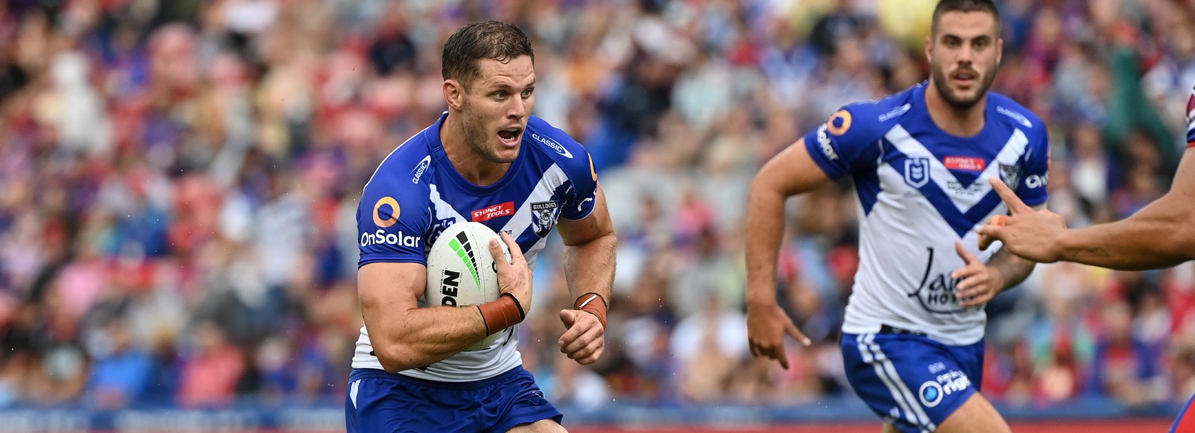 Bulldogs back-rower Corey Waddell.
