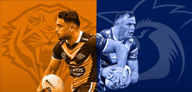 Tigers v Roosters: Doueihi bumps Mbye; Crichton ban triggers debut