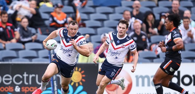 Keary magic and Morris hat-trick helps Roosters thump Tigers