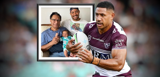 Night shifts to NRL: Manly giant honours dad's sacrifice for family