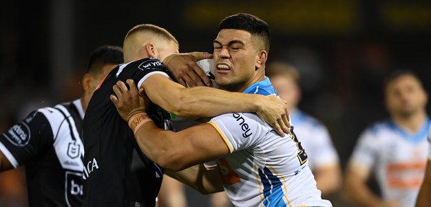 Titans sweat on Fifita after outgunning Tigers in tryfest