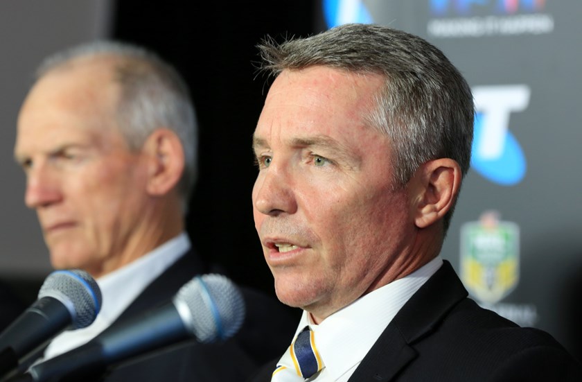 Green and Bennett were rival coaches in the 2015 grand final
