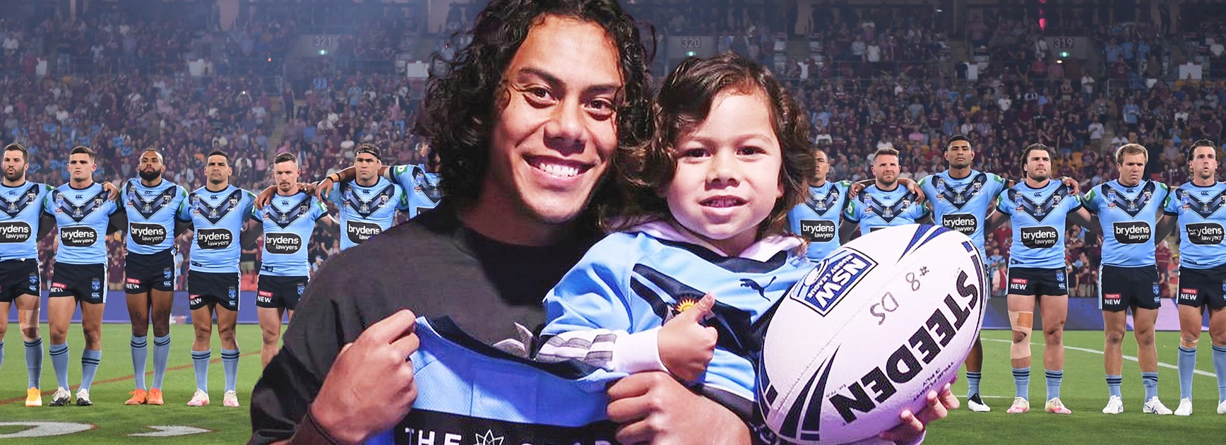 'Sobbing' among the stars: Luai family pride laid bare in Blues camp
