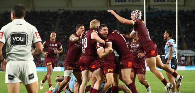 Hunt stars as Maroons fight back with gutsy win