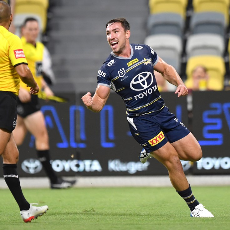 Two binned but Cowboys bounce back to thump Knights