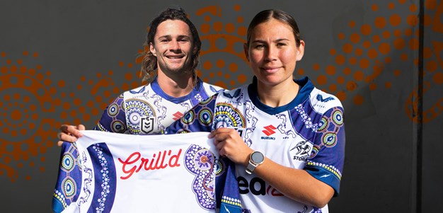 Goosebump moment: Krstel's Indigenous jersey proves a winner with Storm