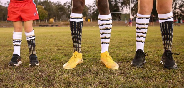 Sock it to 'em: Players give Men of League campaign a leg up